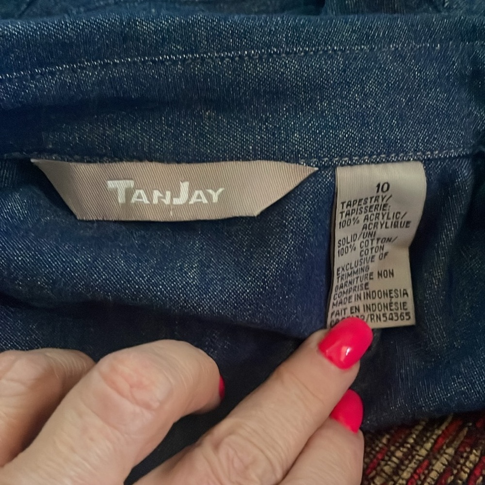 Boho vibes denim jacket/shirt - Picture 5 of 8
